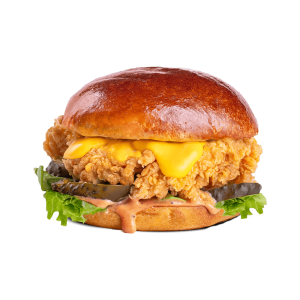 Smashed Crispy Burger